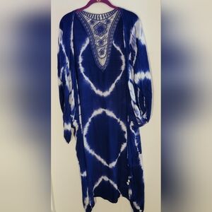 Ruggine Blue Tie-Dye Kimono
